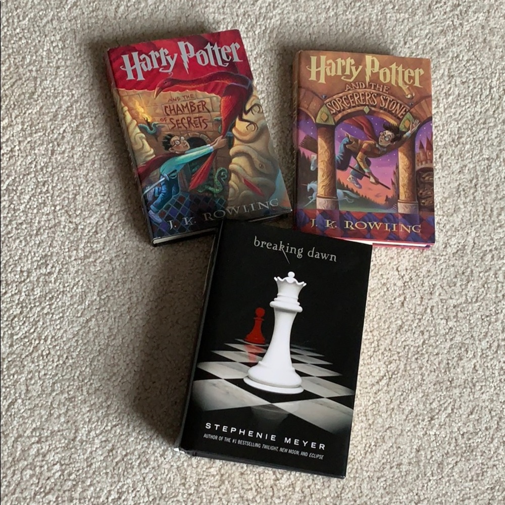 Harry Potter and Twilight Books